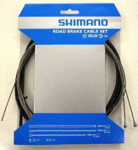 Трос + оплетка торм Shimano, шоссе, тр. 1000 мм/2050 мм нерж.