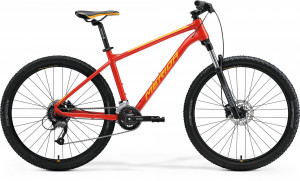 Велосипед Merida Big.Seven 60-2x 27.5&quot; RaceRed/Orange рама: XS (13.5&quot;) (2022) 