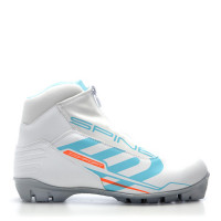 Лыжные ботинки Spine SNS Comfort (483/4) (белый/бирюзовый) (2025)