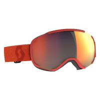 Маска Scott Faze II Goggle rust red/enhancer red chrome