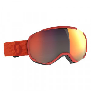 Маска Scott Faze II Goggle rust red/enhancer red chrome 