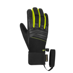 Перчатки Reusch Jupiter Gore-Tex Black/Safety Yellow 