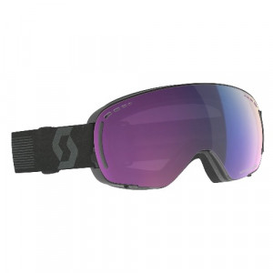 Маска Scott LCG Compact Goggle mineral black/enhancer teal chrome 