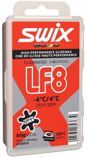 Мазь скольжения Swix LF8 Red +4C/-4C 60 гр (LF08X-6) 
