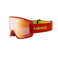 Маска Head Contex red/FMR yellow-red