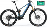 Велосипед Merida eOne-Sixty 10K 29 GlossySparklingBlue/MattBlack Рама:L(47cm) (2021)