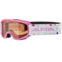 Очки горнолыжные Alpina Piney Rose-Rose Matt (2023)