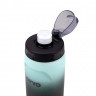 Фляга Oyyo BT033 620 мл градиент черная/бирюзовая - Фляга Oyyo BT033 620 мл градиент черная/бирюзовая