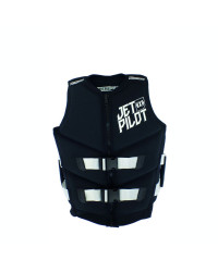 Спасательный жилет нейлон мужской Jetpilot Nighthawk 2 PWC Neo Vest ISO 50N Black/White S18