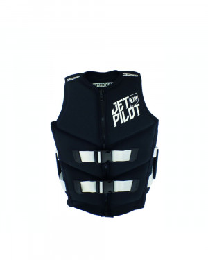 Спасательный жилет нейлон мужской Jetpilot Nighthawk 2 PWC Neo Vest ISO 50N Black/White S18 