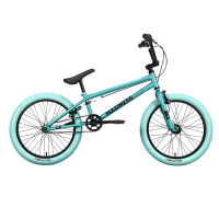 Велосипед Stark Madness BMX 1 бирюзовый/черный/голубой (2023)