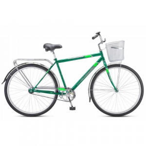 Велосипед Stels Navigator-300 С 28&quot; Z010 темно-зеленый рама: 20&quot; (2023) 