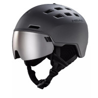 Шлем горнолыжный с визором Head Radar anthracite (2024)