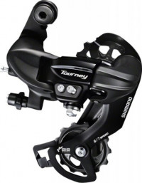 Переключатель задний Shimano Tourney RD-TY300-D 6/7ск., крепление на петух (болт), без упаковки