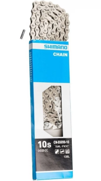 Цепь SHIMANO E6090, для 10 скоростей сзади/1 скорость спереди
