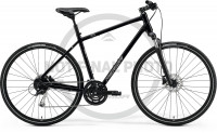 Велосипед Merida Crossway 100 GlossyBlack/MattSilver Рама: L (2022)
