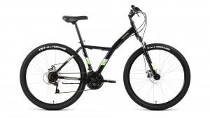 Велосипед Forward Dakota 27.5&quot; 2.0 D черный/ярко-зеленый рама: 16.5&quot; (2022) 