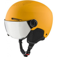 Шлем Alpina Zupo Visor q-lite burned-yellow matt