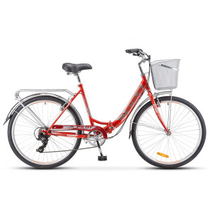 Велосипед Stels Pilot-850 26&quot; Z011 красный рама 19&quot; (2021) 