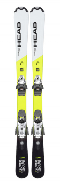 Горные лыжи Head Supershape Team Easy + Крепление SX 7.5 JR (2022)