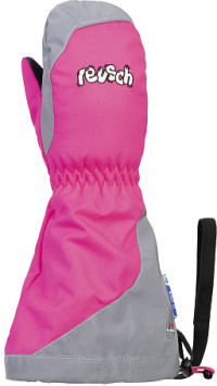 Варежки детские Reusch Walter R-Tex XT Mitten pink glo/reflective