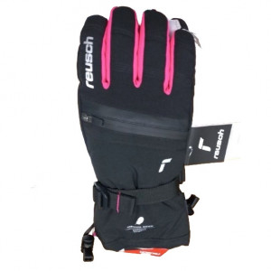 Перчатки Reusch Lan R-Tex XT Junior pink glo/black 