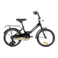 Велосипед Foxx Simple 16" черный (2026) Велосипед Foxx Simple 16" черный (2026)