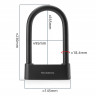 Замок вело ROCKBROS RB_32210818001 Разблокировка с помощью Bluetooth и по отпечаткам пальцев - Замок вело ROCKBROS RB_32210818001 Разблокировка с помощью Bluetooth и по отпечаткам пальцев