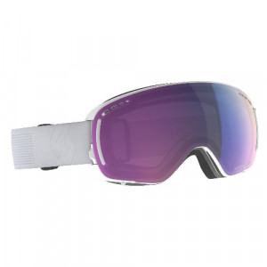 Маска Scott LCG Compact Goggle mineral white/enhancer teal chrome 