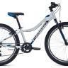 Велосипед Forward Twister 24 1.2 серебристый/синий (2021) - Велосипед Forward Twister 24 1.2 серебристый/синий (2021)