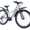 Велосипед Forward Twister 24 1.2 серебристый/синий (2021) - Велосипед Forward Twister 24 1.2 серебристый/синий (2021)