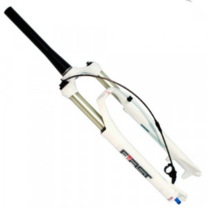 Вилка амортизационная RST F1RST PLATINUM 26&quot; TRL белая 