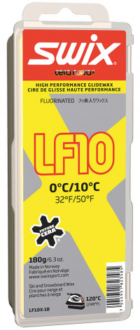 Мазь скольжения Swix LF10 Yellow 0C/+10C 180 гр (LF10X-18)
