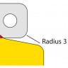 Сменные лезвия Toko (5549846) Spare Knives Radius 3 Blade - Сменные лезвия Toko (5549846) Spare Knives Radius 3 Blade
