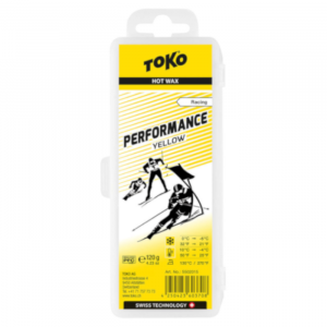 Парафин низкофтористый Toko Performance yellow (0°С -6°С) 120 г. 