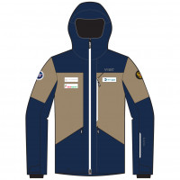 Куртка Vist Ostro Insulated Ski Jacket Junior RUS SKI TEAM navy-corntalk-white BKIY00 (2026)