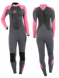 Гидрокостюм детский длинный Jetpilot Flight Youth 3/2mm Fullsuit wms. Pink (2020)