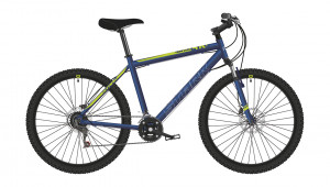 Велосипед Stark Respect 26.1 D Microshift синий/зеленый Рама: 16&quot; (2022) 