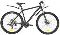 Велосипед Nameless MTB черный/серебристый рама: 21" (2025)