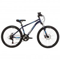 Велосипед Novatrack Action D 24" синий рама: 14" (2024)