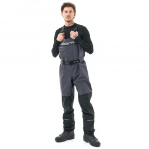 Вейдерсы мембранные Dragonfly Quad Pro gray/black 