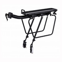 Багажник 24"-28" BLF-H55 STELS универсальный алюминиевый чёрный быстросъёмный