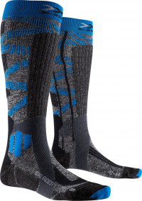 Носки X-Socks Ski Rider Silver 4.0 Men G239 stone grey melange/turquoise