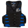 Спасательный жилет нейлон мужской Jetpilot Strike ISO 50N Nylon Vest w. Super Grip Black/Blue S18 - Спасательный жилет нейлон мужской Jetpilot Strike ISO 50N Nylon Vest w. Super Grip Black/Blue S18