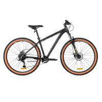 Велосипед Foxx Meridian 27.5" черный рама: 16" (2026)