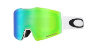 Горнолыжная маска Oakley Fall Line M Snow Goggles Matte White Strap/Prizm Snow Jade Iridium (2022)