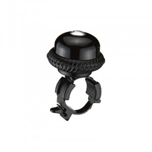 Звонок Nuvo NH-B890AP 6-890, мини D=40 мм, алюминий/пластик, черный 