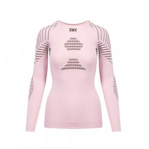 Рубашка женская X-Bionic Invent 4.0 Shirt Round Neck LG SL pink P116 