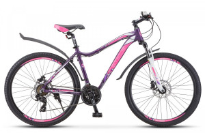 Велосипед Stels Miss-7500 D 27.5&quot; V010 темно-пурпурный (2020) 