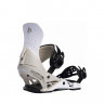 Крепления для сноуборда Jones Women's Aurora White Mineral (2025) - Крепления для сноуборда Jones Women's Aurora White Mineral (2025)